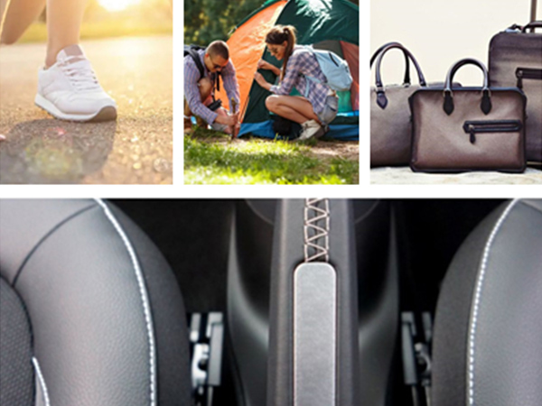 Sports-and-outdoor-goods,-luggage,-Automotive-interiors